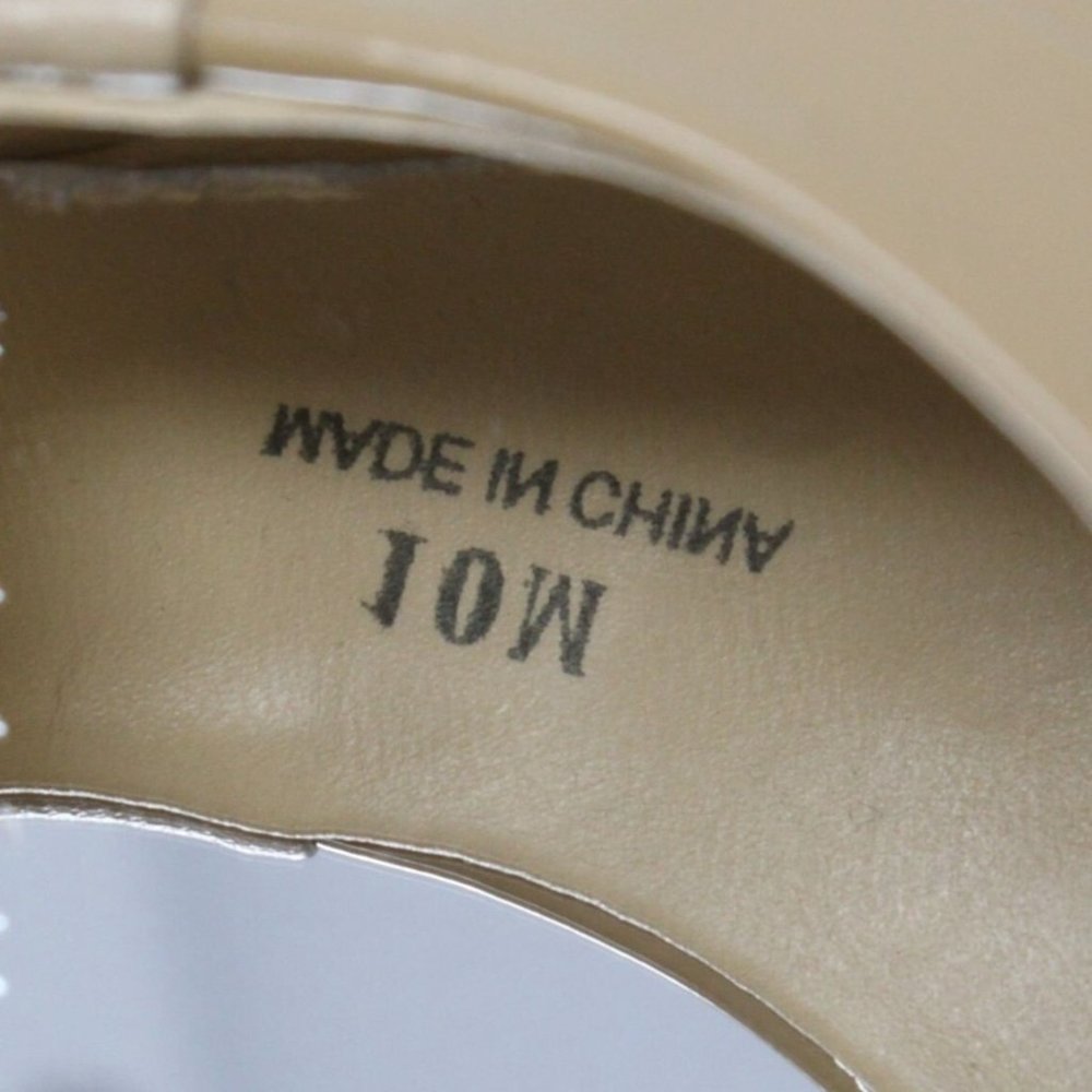 Charles David Galactic Tan Leather Combo Stiletto Heels Pointed Toe CD-350-6 - Picture 12 of 12